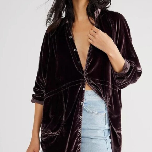 We the Free Velvet Tunic - Picture 3 of 5